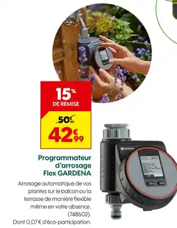 Truffaut GARDENA Programmateur d’arrosage Flex offre