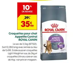 Truffaut Royal Canin Croquettes pour chat Appetite Control offre