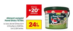 Truffaut Tetra Aliment complet Pond Sticks offre