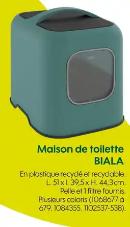 Truffaut Biala Maison de toilette offre