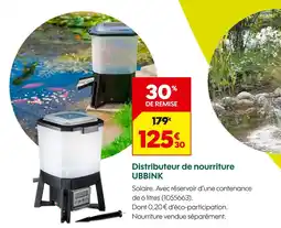 Truffaut UBBINK Distributeur de nourriture offre