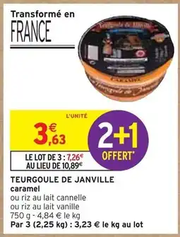 Intermarché Teurgoule de janville offre