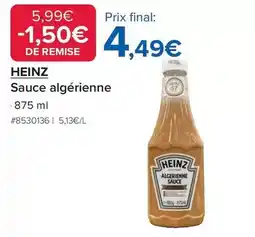 Costco Heinz - sauce algérienne offre