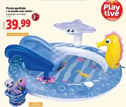 Lidl Piscine gonflable le monde sous-marin offre