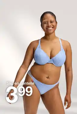 Zeeman Slip en dentelle offre