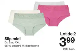 Zeeman Slip midi offre