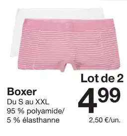 Zeeman Boxer offre