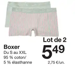 Zeeman Boxer offre
