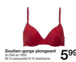 Zeeman Soutien-gorge plongeant offre