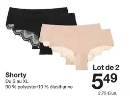 Zeeman Shorty offre