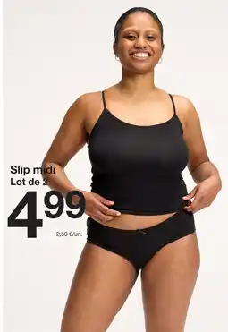 Zeeman Slip midi offre