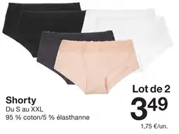Zeeman Shorty offre