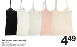 Zeeman Débardeur avec dentelle offre