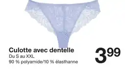 Zeeman Culotte avec dentelle offre
