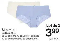 Zeeman Slip midi offre