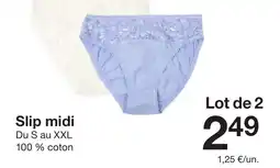 Zeeman Slip midi offre