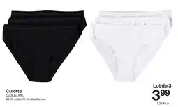 Zeeman Culotte offre