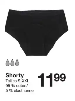 Zeeman Shorty offre