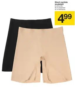 Zeeman Short cycliste sculptant offre