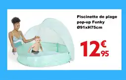 Gifi Piscinette de plage pop-up Funky 091xH75cm offre
