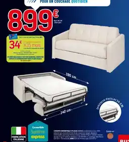 BUT Canapé convertible 3 places divano offre
