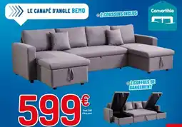 BUT Canapé d'angle bemo offre