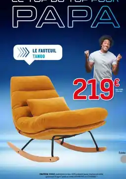 BUT Fauteuil tango offre