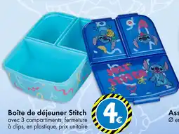 Boîte de déjeuner stitch