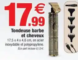 Bazarland Tondeuse barbe et cheveux offre