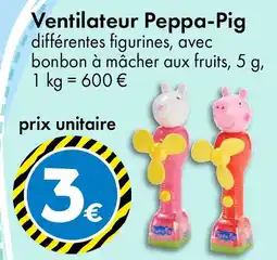 TEDi Ventilateur peppa pig offre