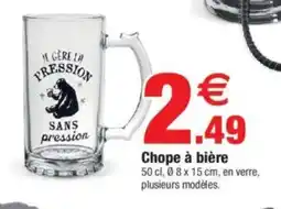 Bazarland Chope à bière offre