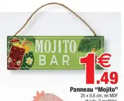 Bazarland Panneau "Mojito" offre