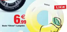 Bazarland Bouée "Citrons" à poignées offre