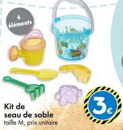 TEDi Kit de seau de sable offre
