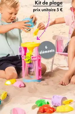 TEDi Kit de plage offre