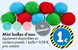 Mini balles d'eau