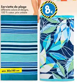 TEDi Serviette de plage offre