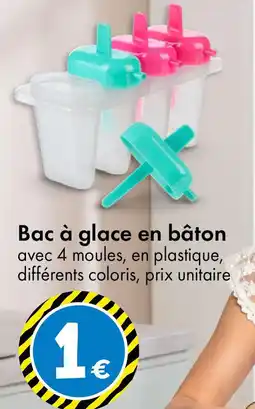 TEDi Bac à glace en bâton offre