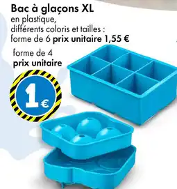 TEDi Bac à glaçons xl offre