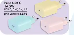 TEDi Prise usb c 1a 5w offre