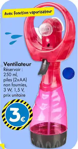 TEDi Ventilateur offre