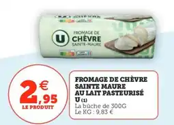 Utile Fromage de chèvre sainte maure au lait pasteurisé u offre