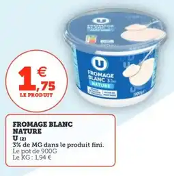 Utile Fromage blanc nature u offre