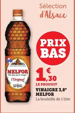 Maximarché Vinaigre melfor offre