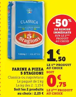 Maximarché Farine a pizza 5 stagioni offre
