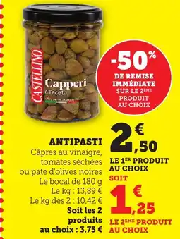Maximarché Antipasti offre