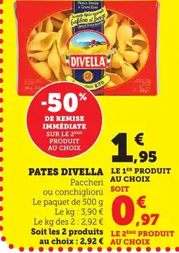 Maximarché Pates divella offre