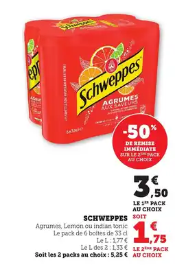 Maximarché Schweppes offre