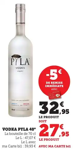 Maximarché Vodka pyla offre