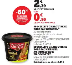 Maximarché Specialite charcutiere bordeau chesnel offre